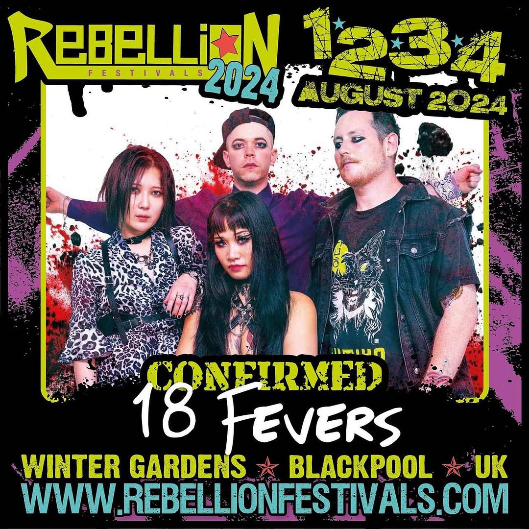18Fevers set to make UK return after being announced for Rebillion ...